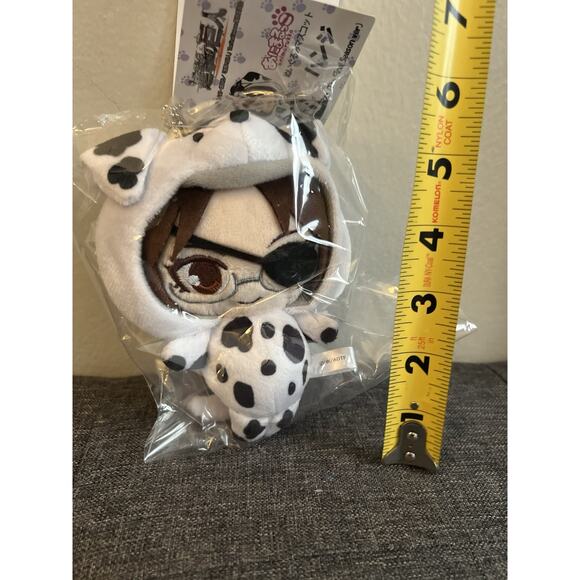 Attack on Titan Animarukko Plush Doll Mascot Hange Zoe Halloween ver. Animal - Picture 4 of 4